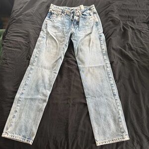 Zara light wash jeans